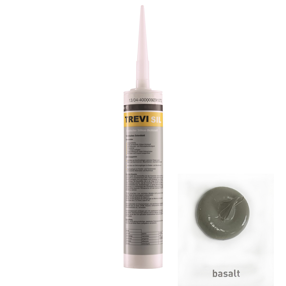 Silicon Silikon Silikonfuge Fugenmasse Elastischer TREVISIL-BEN10086.7 Silicon Silikon Silikonfuge Fugenmasse Elastischer TREVISIL-BEN10086.7