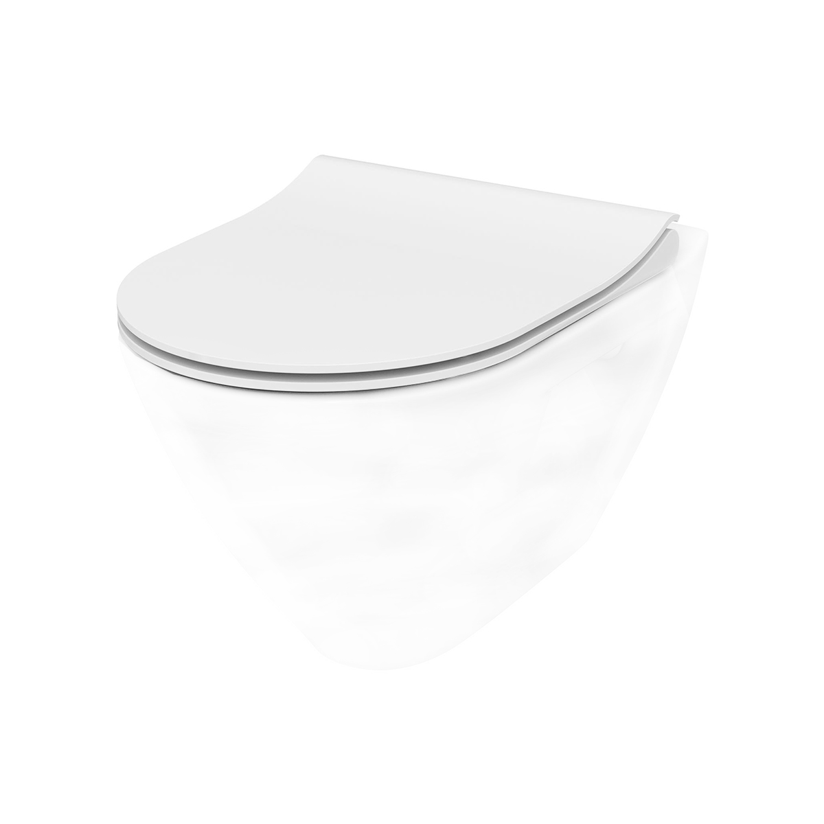 Oval WC-Sitz Slim Danpasar Absenkautomatik-BEN10097 Oval WC-Sitz Slim Danpasar Absenkautomatik-BEN10097