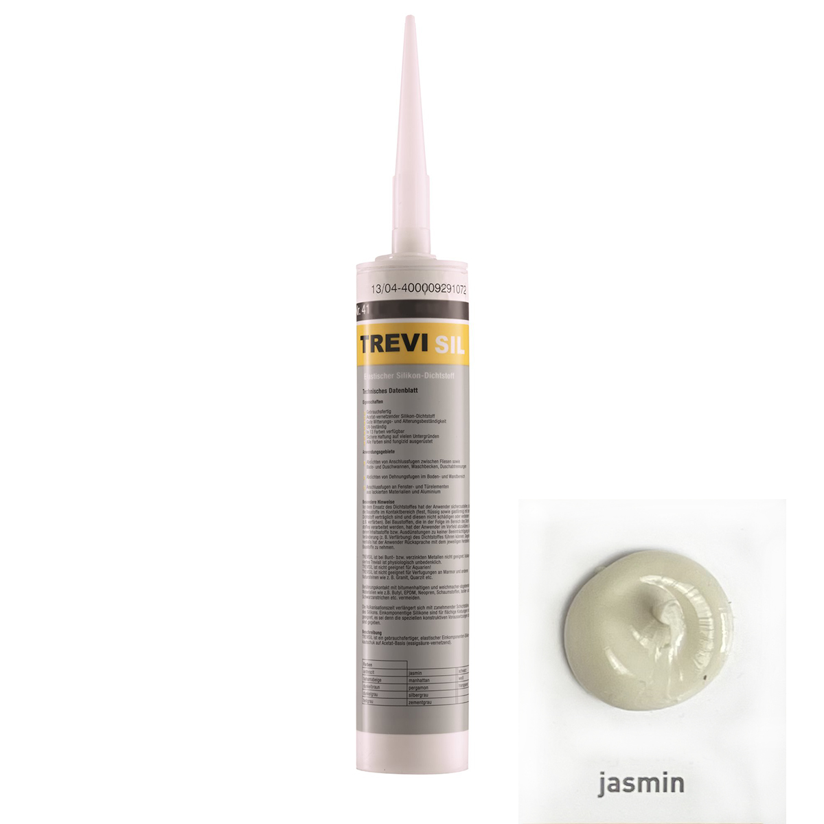 Silicon Silikon Silikonfuge Fugenmasse Elastischer TREVISIL-BEN10086.6 Silicon Silikon Silikonfuge Fugenmasse Elastischer TREVISIL-BEN10086.6