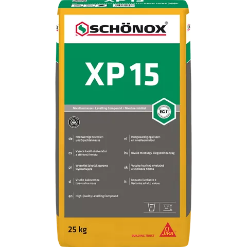 Nivelliermasse Ausgleichmasse Schönox XP15 25 KG Nivelliermasse Ausgleichmasse Schönox XP15 25 KG