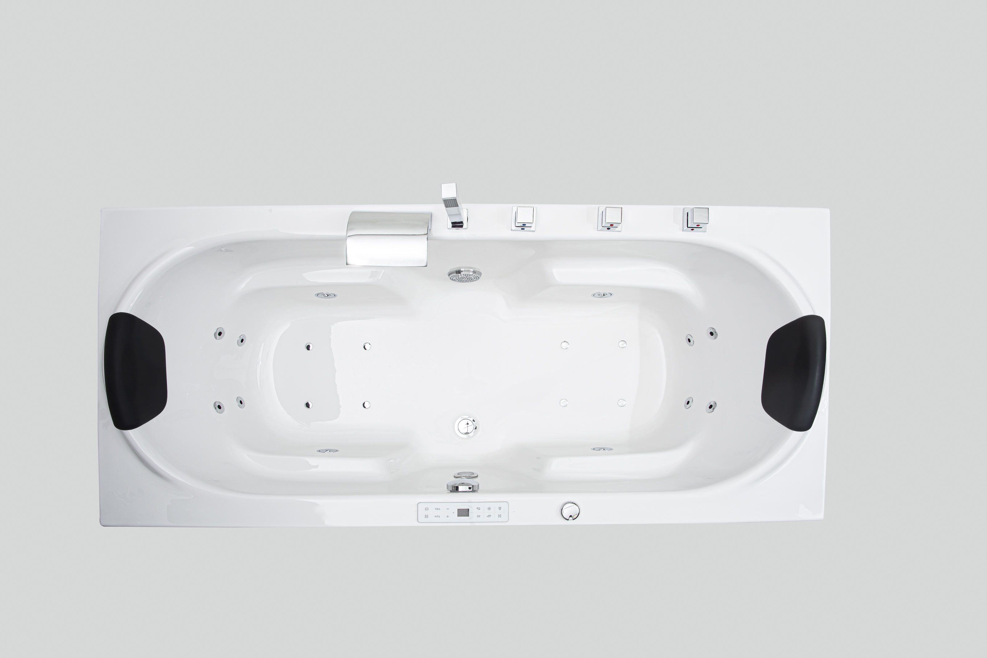 Badewannen Whirlpool mit 20 Massagedüsen Spa Bali Tenganan ONE in weiss MADE IN GERMANY-BEN10151.32 Badewannen Whirlpool mit 20 Massagedüsen Spa Bali Tenganan ONE in weiss MADE IN GERMANY-BEN10151.32