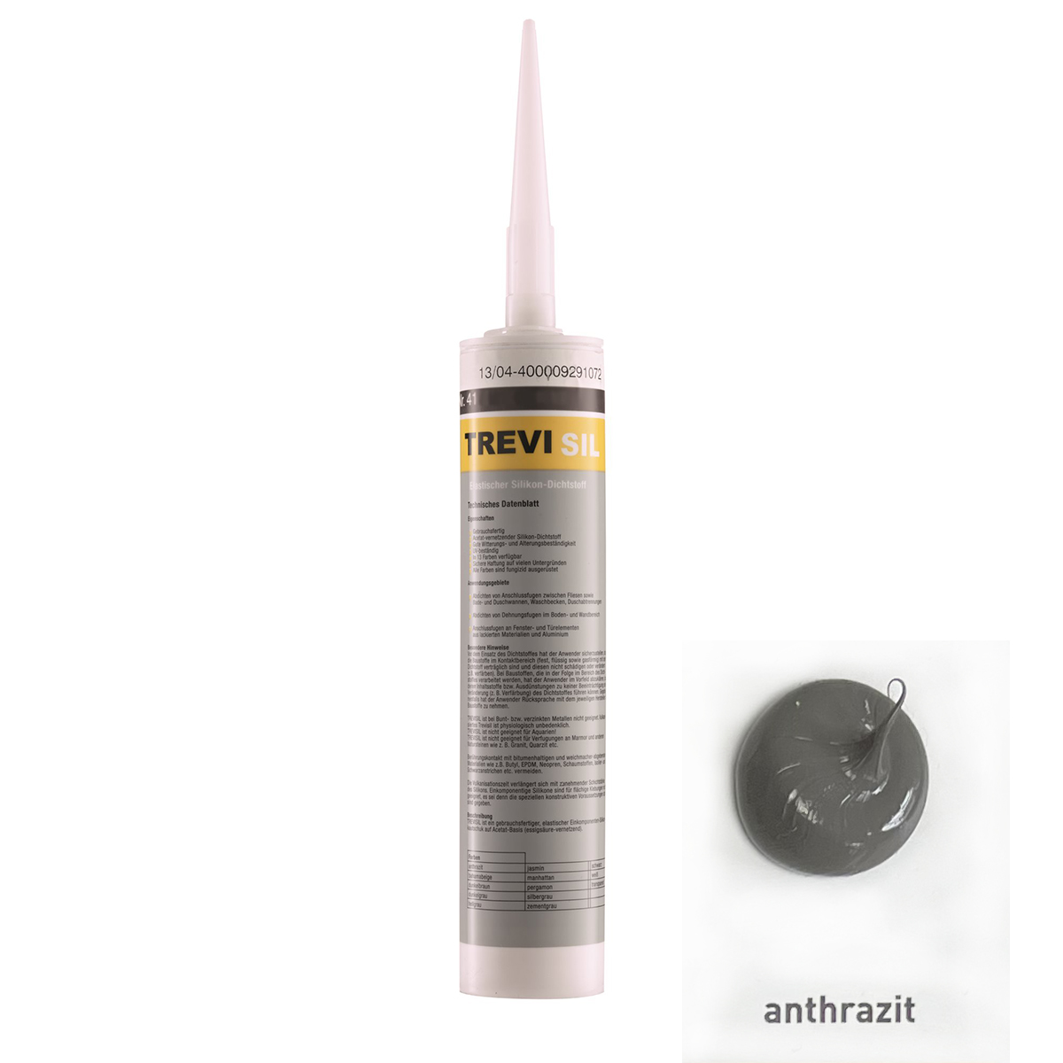 Silicon Silikon Silikonfuge Fugenmasse Elastischer TREVISIL-BEN10086.5 Silicon Silikon Silikonfuge Fugenmasse Elastischer TREVISIL-BEN10086.5