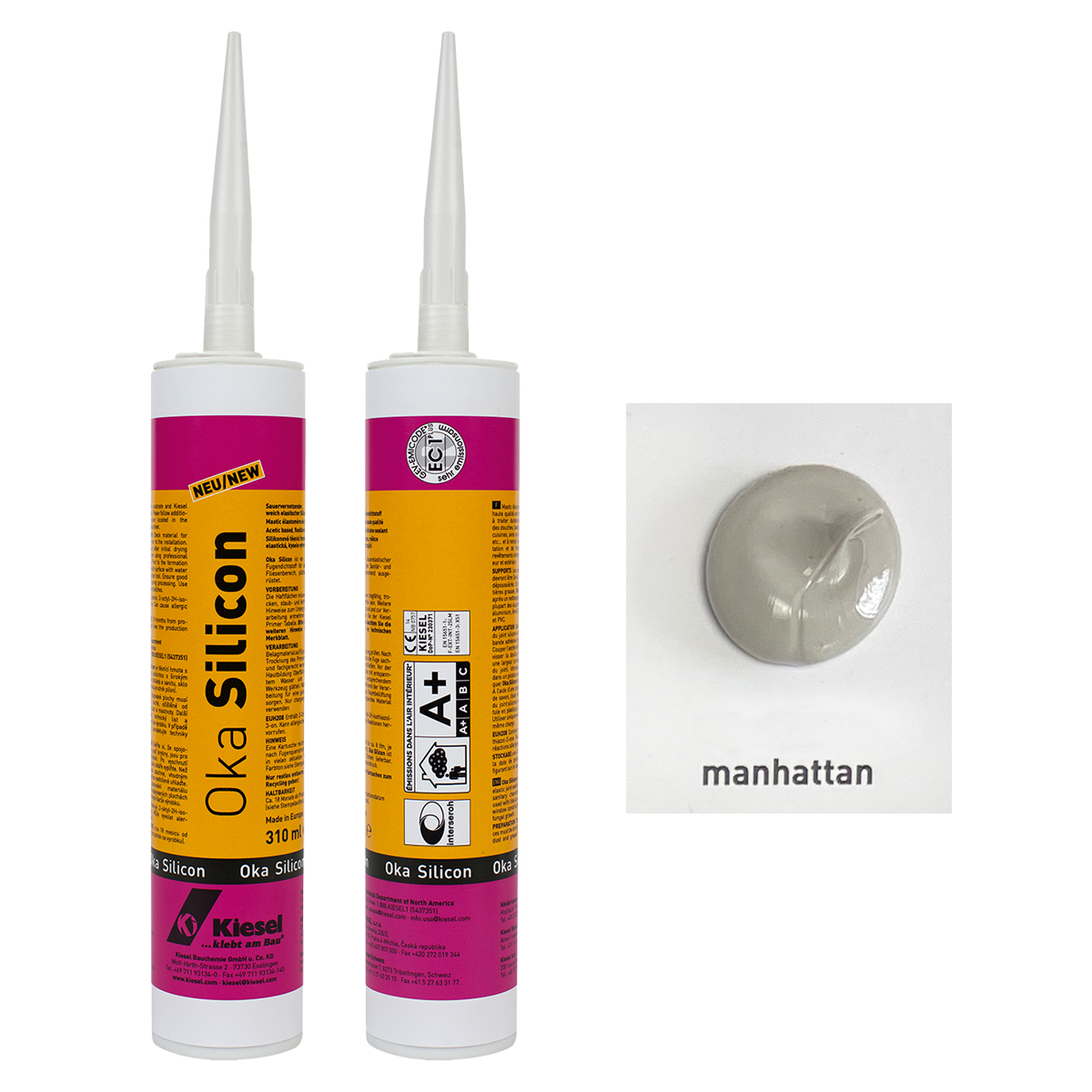 Silikonowy uszczelniacz spoin Oka Silicone