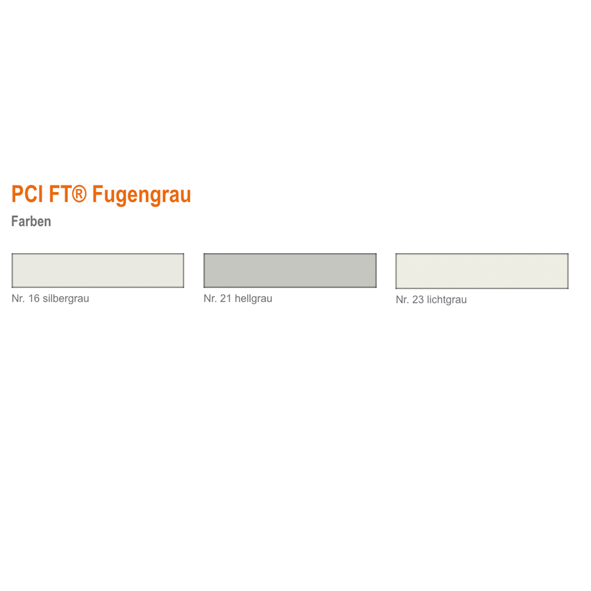 Elastyczna zaprawa spoinowa do okładzin ceramicznych i kamionkowych oraz do wewnętrznych i zewnętrznych spoin PCI FT w kolorze szarym