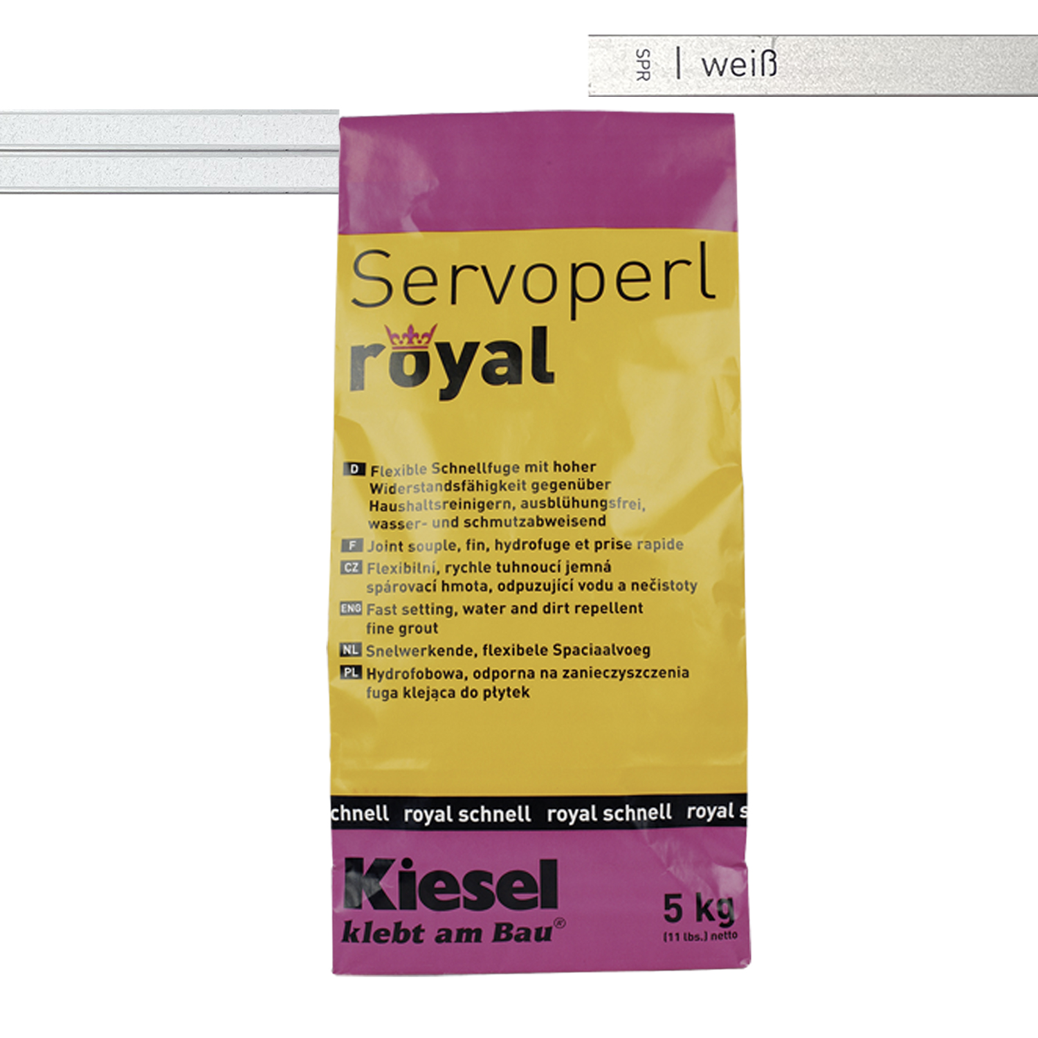 Fliesenfugen Fuge Fugenmasse für Bodenfliesen Wandfliesen und Mosaikfliesen Servoperl royal 5KG-BEN10012M Fliesenfugen Fuge Fugenmasse für Bodenfliesen Wandfliesen und Mosaikfliesen Servoperl royal 5KG-BEN10012M