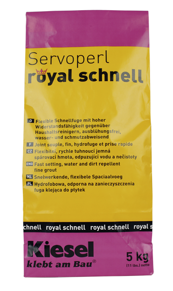 Fliesenfugen für Bodenfliesen Wandfliesen und Mosaikfliesen Servoperl royal schnell 5KG-BEN10013 Fliesenfugen für Bodenfliesen Wandfliesen und Mosaikfliesen Servoperl royal schnell 5KG-BEN10013