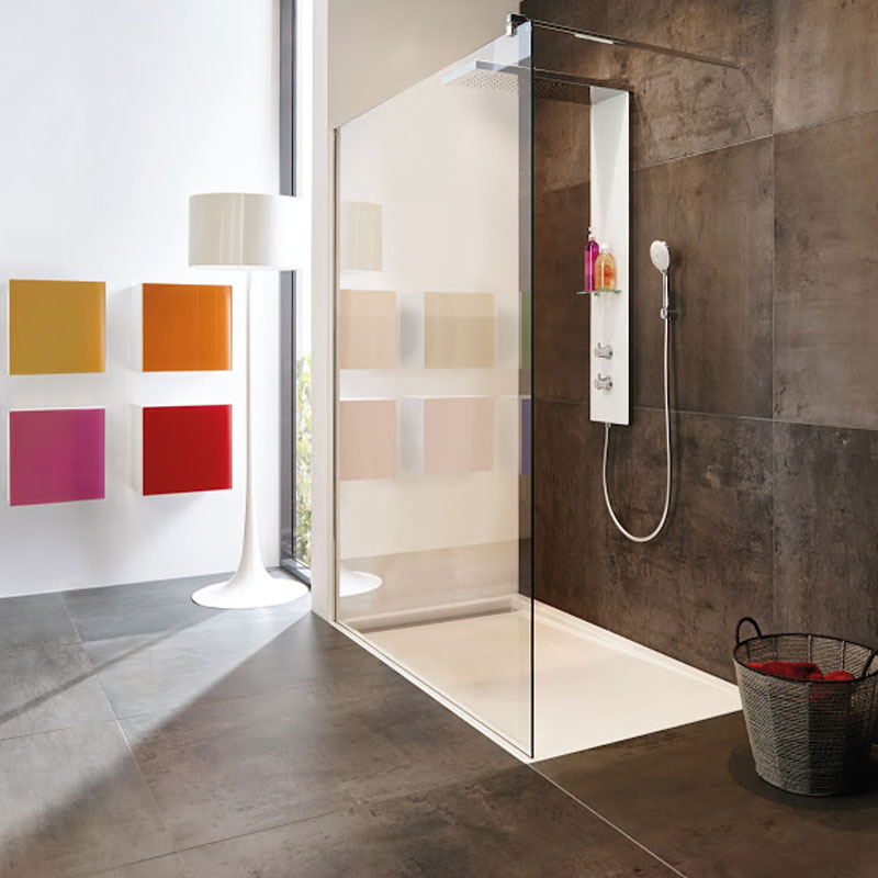 Element przedni kabiny prysznicowej Do pryszniców i wanien o długości od 90 do 140 cm