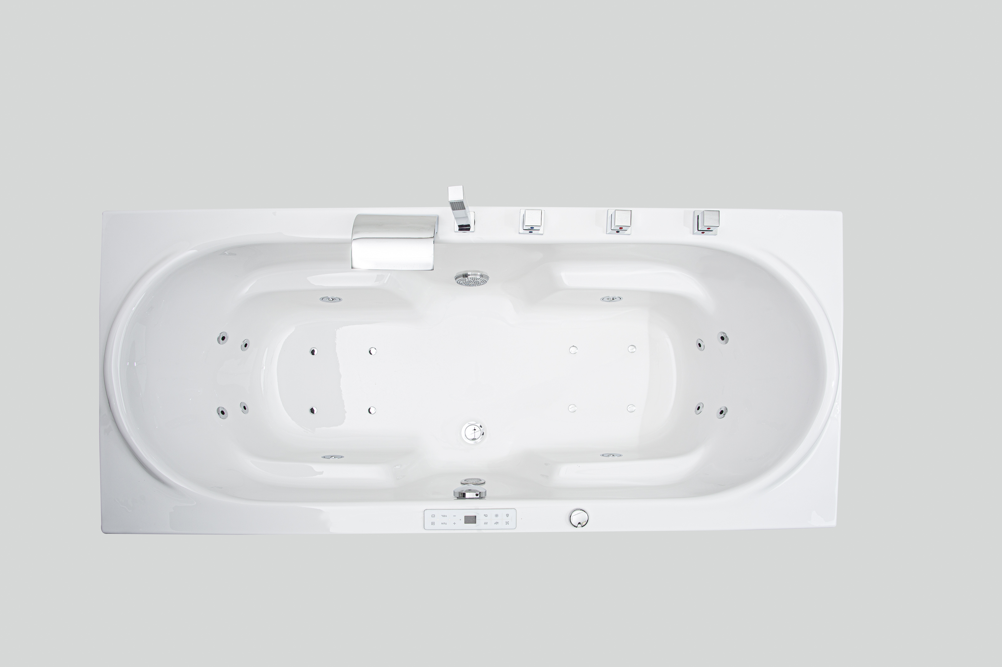 Badewannen Whirlpool mit 20 Massagedüsen Spa Bali Tenganan ONE in weiss MADE IN GERMANY-BEN10151.31 Badewannen Whirlpool mit 20 Massagedüsen Spa Bali Tenganan ONE in weiss MADE IN GERMANY-BEN10151.31