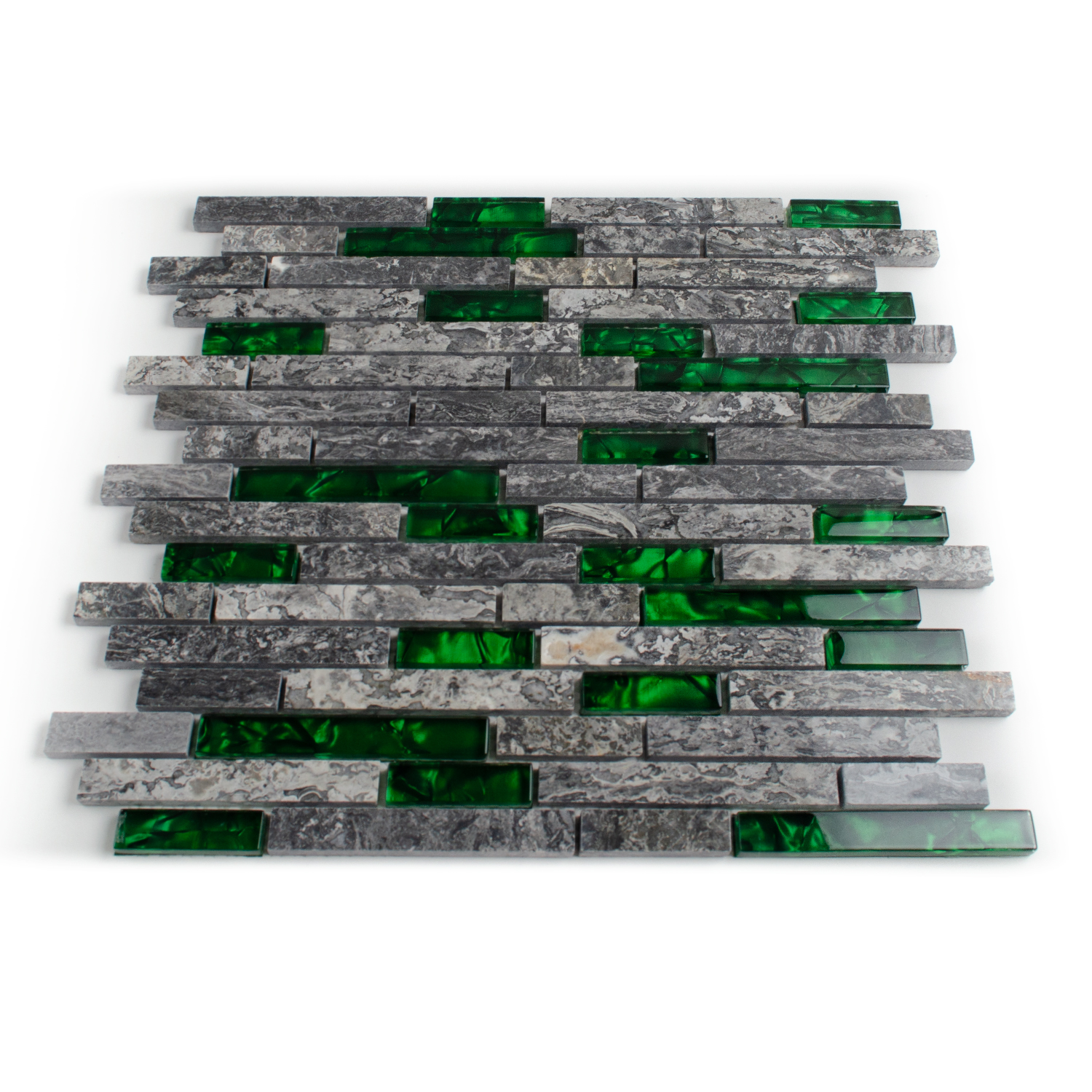 Mozaika szklana Zielona Mozaika z kamienia naturalnego Abigal