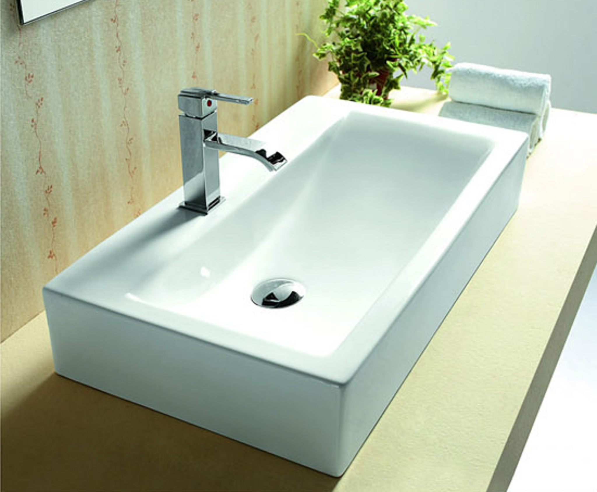 Waschbecken Quadratisch Aufsatzbecken Keramikwaschbecken 66 x 37 x 12,5 cm-BEN10303 Waschbecken Quadratisch Aufsatzbecken Keramikwaschbecken 66 x 37 x 12,5 cm-BEN10303