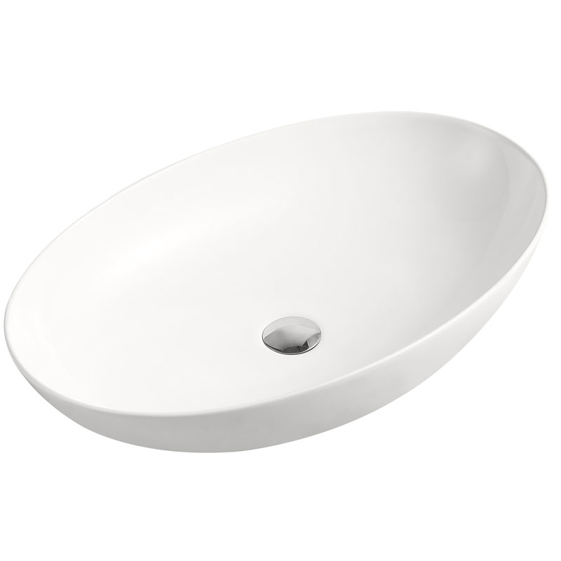 Waschbecken Ovale Aufsatzbecken Keramikwaschbecken 65 x 44 x 16 cm-BEN10131 Waschbecken Ovale Aufsatzbecken Keramikwaschbecken 65 x 44 x 16 cm-BEN10131