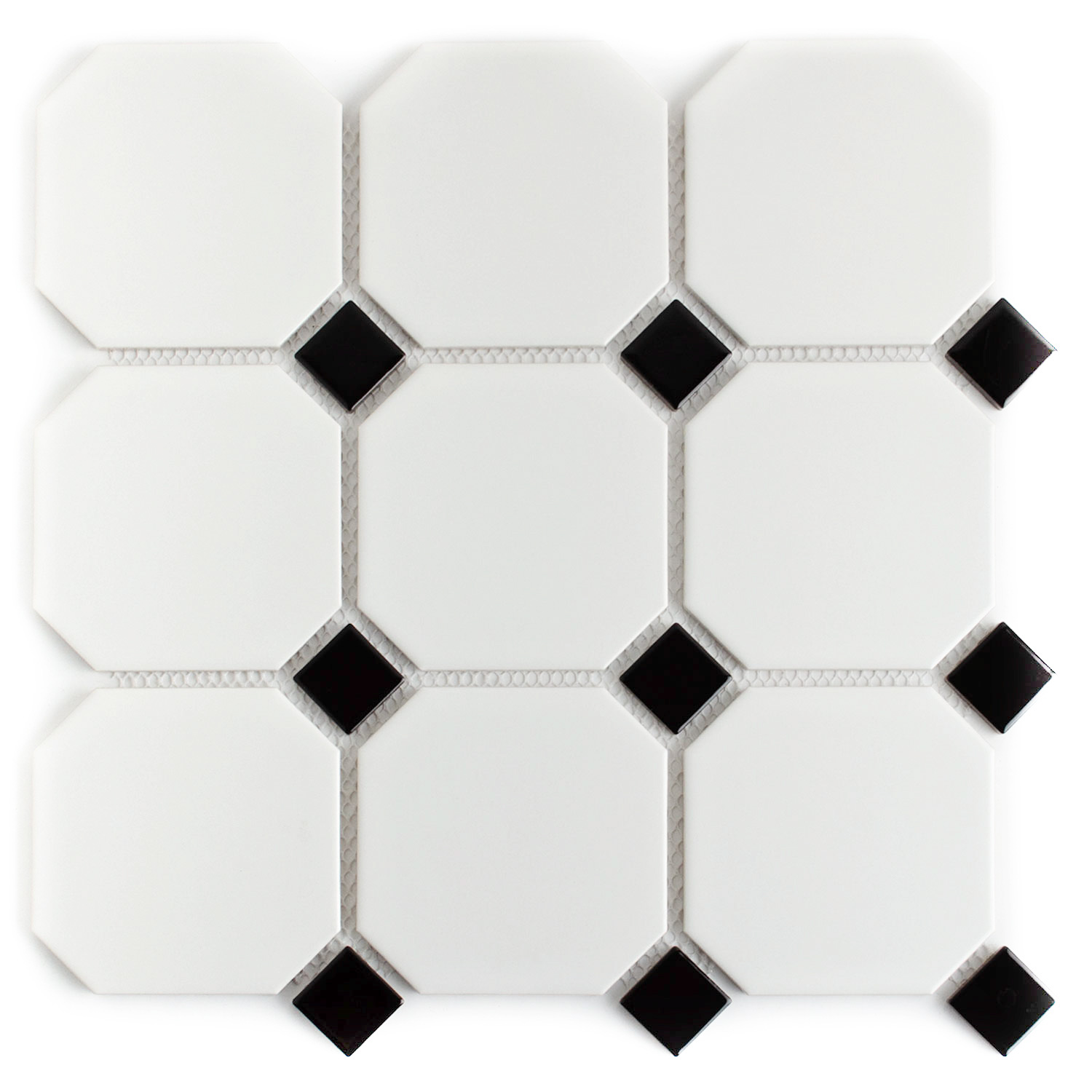 Keramikmosaik Hexagonmosaik Weiss Schwarz Karina Paket-BEN10236.4 Keramikmosaik Hexagonmosaik Weiss Schwarz Karina Paket-BEN10236.4