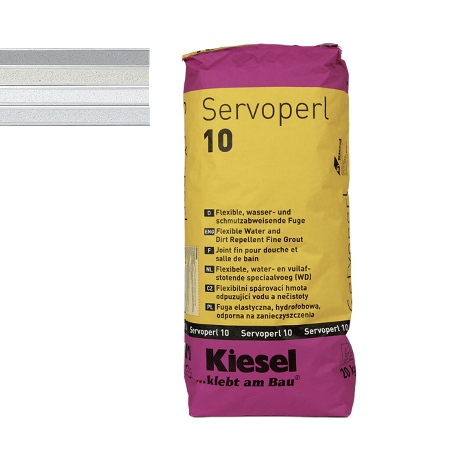 Fliesenfugen für Bodenfliesen Wandfliesen und Mosaikfliesen Servoperl 10-BEN10014.1 Fliesenfugen für Bodenfliesen Wandfliesen und Mosaikfliesen Servoperl 10-BEN10014.1
