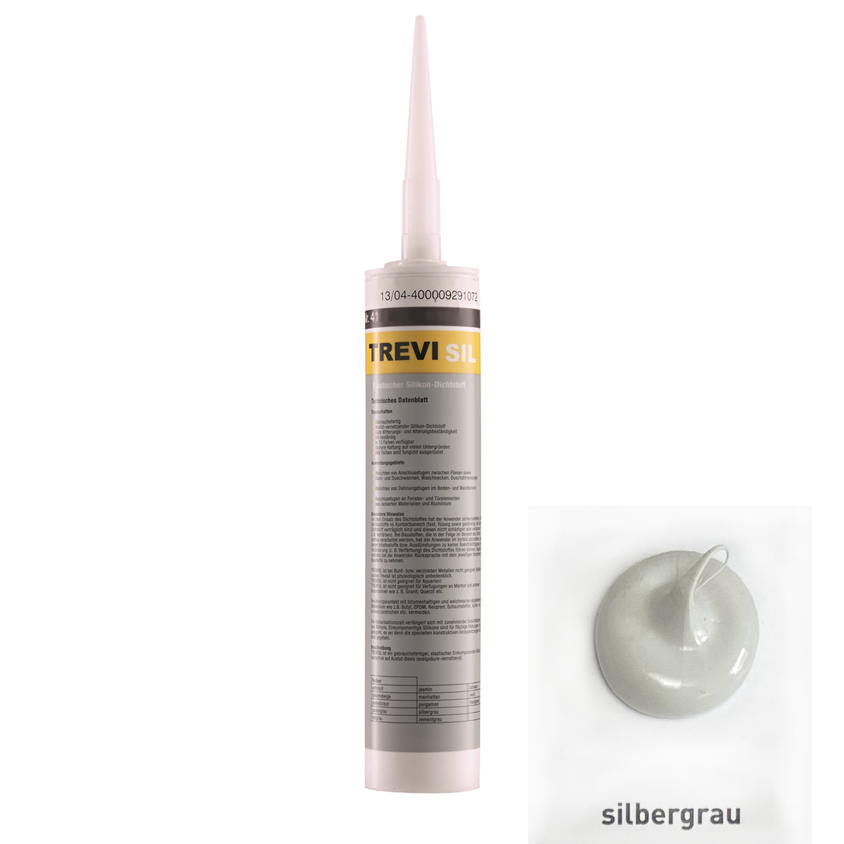 Silicon Silikon Silikonfuge Fugenmasse Elastischer TREVISIL-BEN10086.1 Silicon Silikon Silikonfuge Fugenmasse Elastischer TREVISIL-BEN10086.1