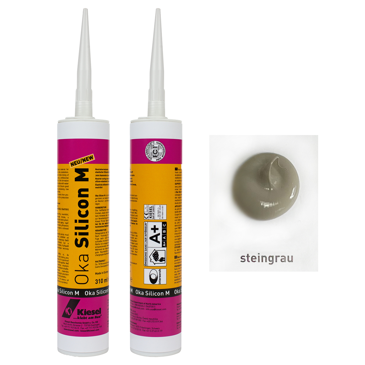 Silicon Silikon Silikonfuge Naturstein-Silikon Oka Silicon M-BEN10066.8 Silicon Silikon Silikonfuge Naturstein-Silikon Oka Silicon M-BEN10066.8