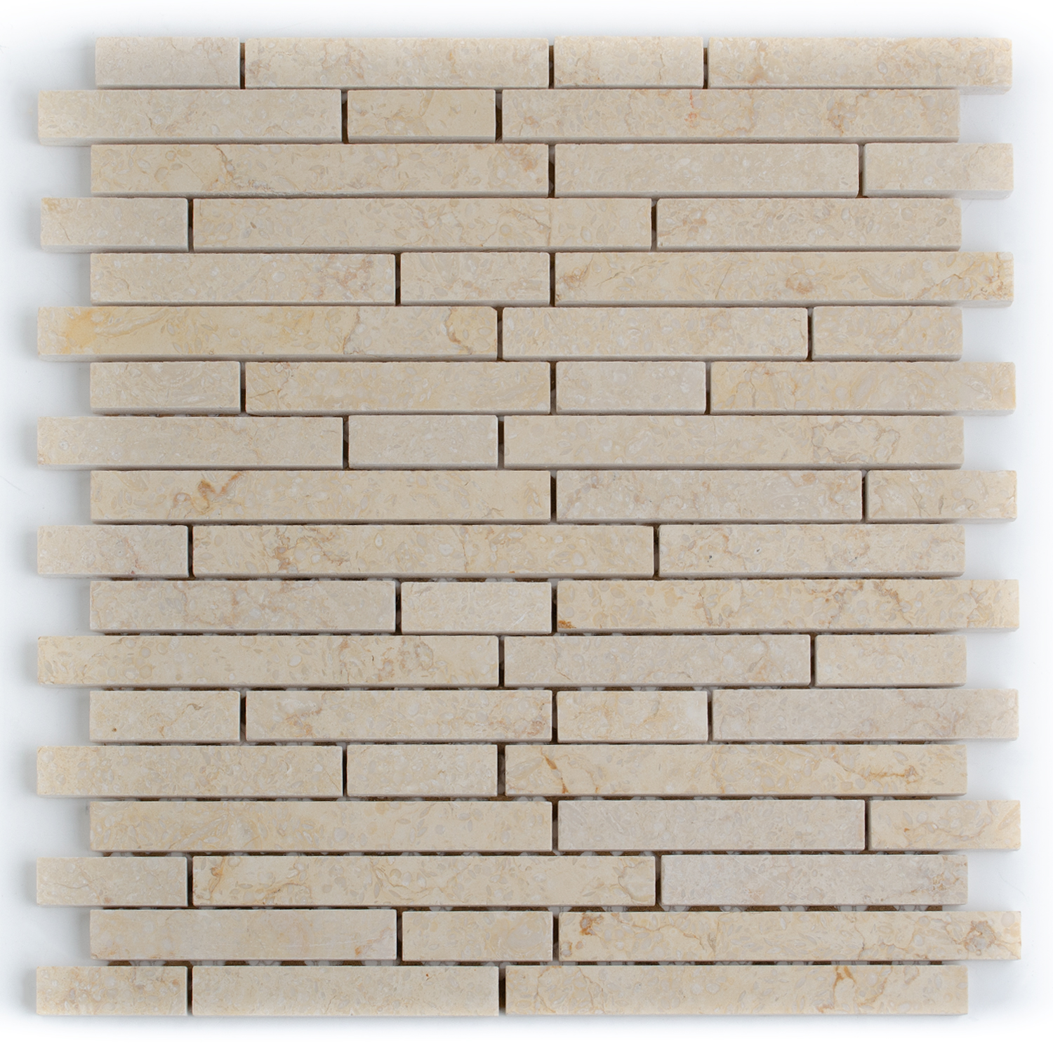 Natursteinmosaik Marmorstächen Crema Beige Nicola-BEN10260 Natursteinmosaik Marmorstächen Crema Beige Nicola-BEN10260