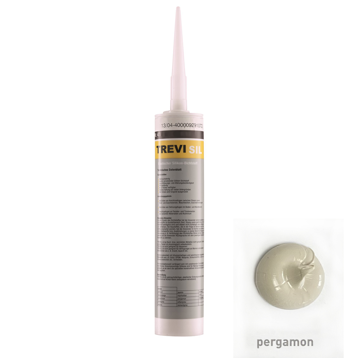 Silicon Silikon Silikonfuge Fugenmasse Elastischer TREVISIL-BEN10086.3 Silicon Silikon Silikonfuge Fugenmasse Elastischer TREVISIL-BEN10086.3